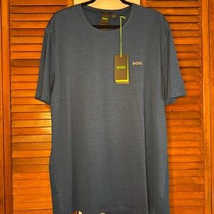 Boss Blue Short Sleeve Tee